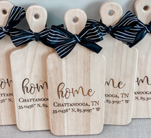 Load image into Gallery viewer, Custom Home Cutting Board
