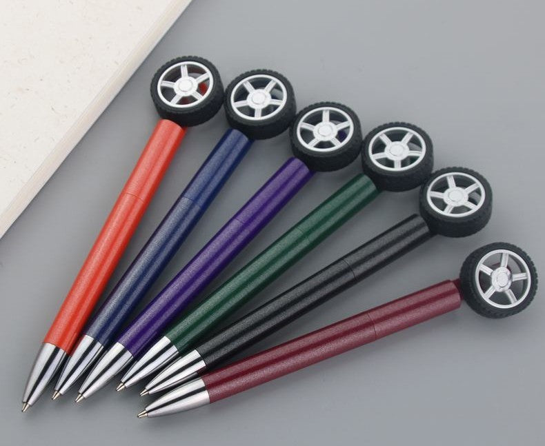Tyre Fidget Spinner Pen