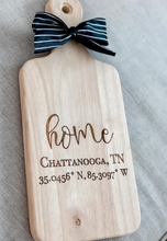 Load image into Gallery viewer, Custom Home Cutting Board
