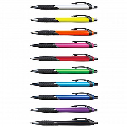 Jet Pen (Coloured Barrels)