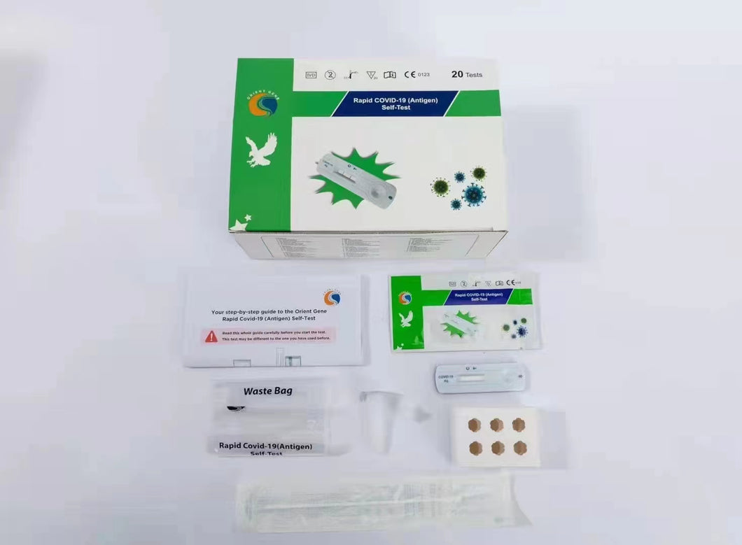 Orient Gene Healgen Rapid Antigen Self-Test Kit - 20 tests per box
